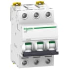 Schneider Electric - Acti9 iC60N - Disjoncteur - 3P - 25A - Courbe D - 400Vca - 6000A/10kA