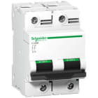 Schneider Electric - Acti9 C120N - Disjoncteur Modulaire 2P 63 A, courbe C, 10 kA