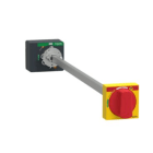 Schneider Electric - ComPacT NSXm - commande rotative prolongée IP54 rouge/jaune O pour NSXm