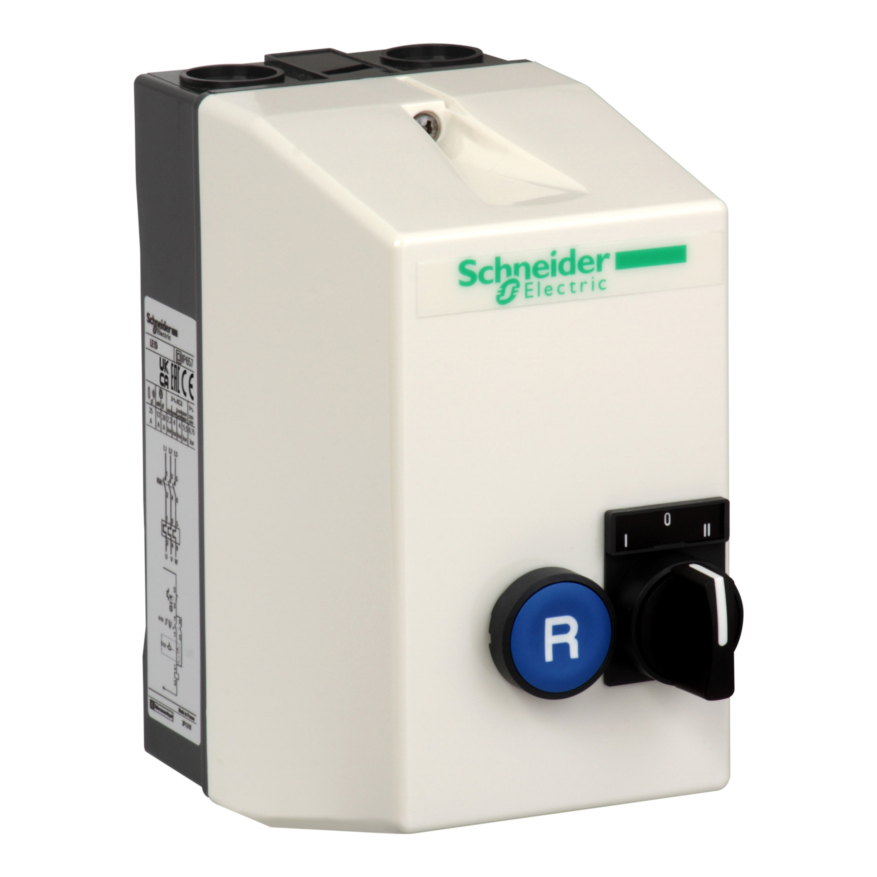 Schneider Electric - TeSys LE1D - démarreur en coffret - 9A - bobine 230Vca
