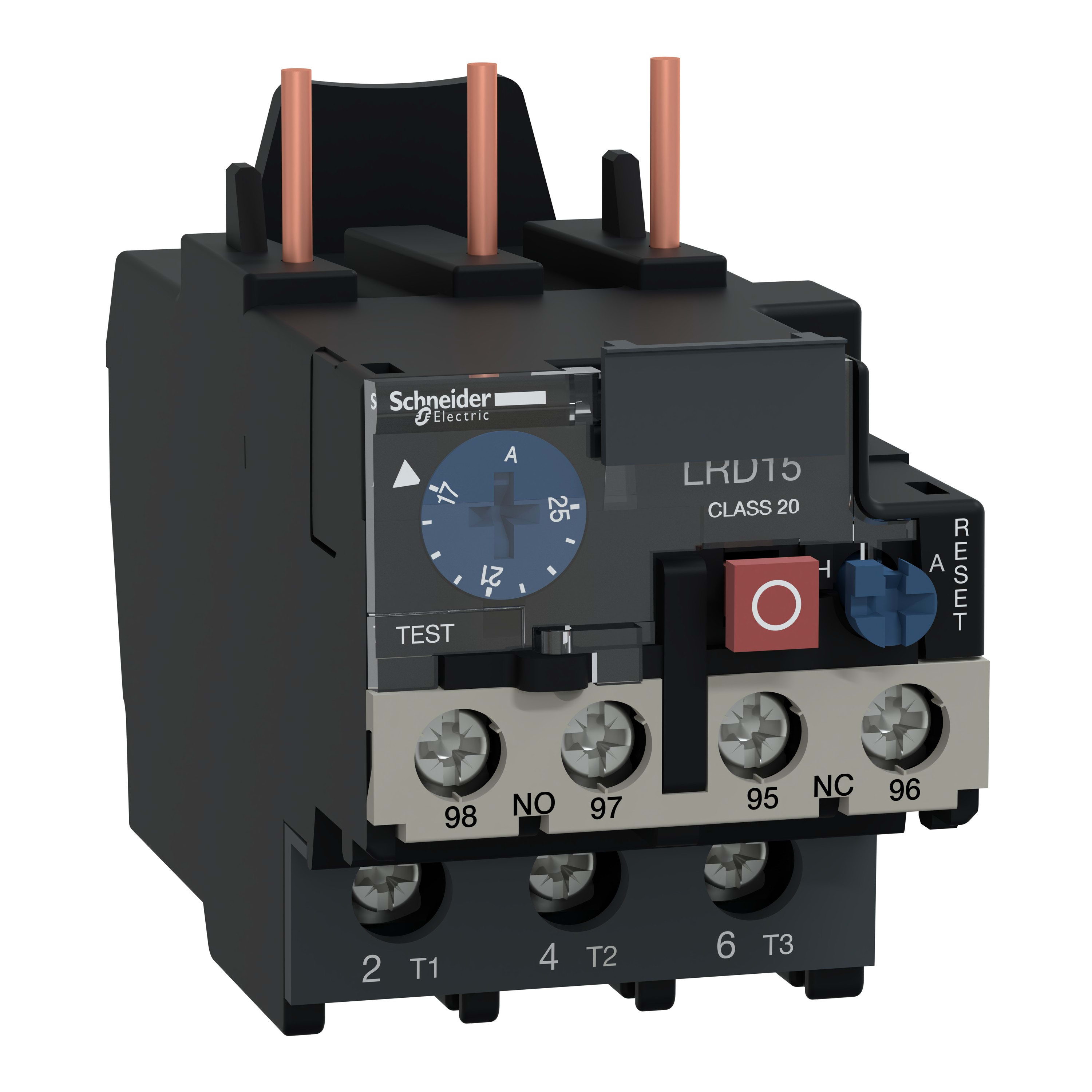 Schneider Electric - TeSys LRD - relais de protection thermique - 17..25A - classe 20