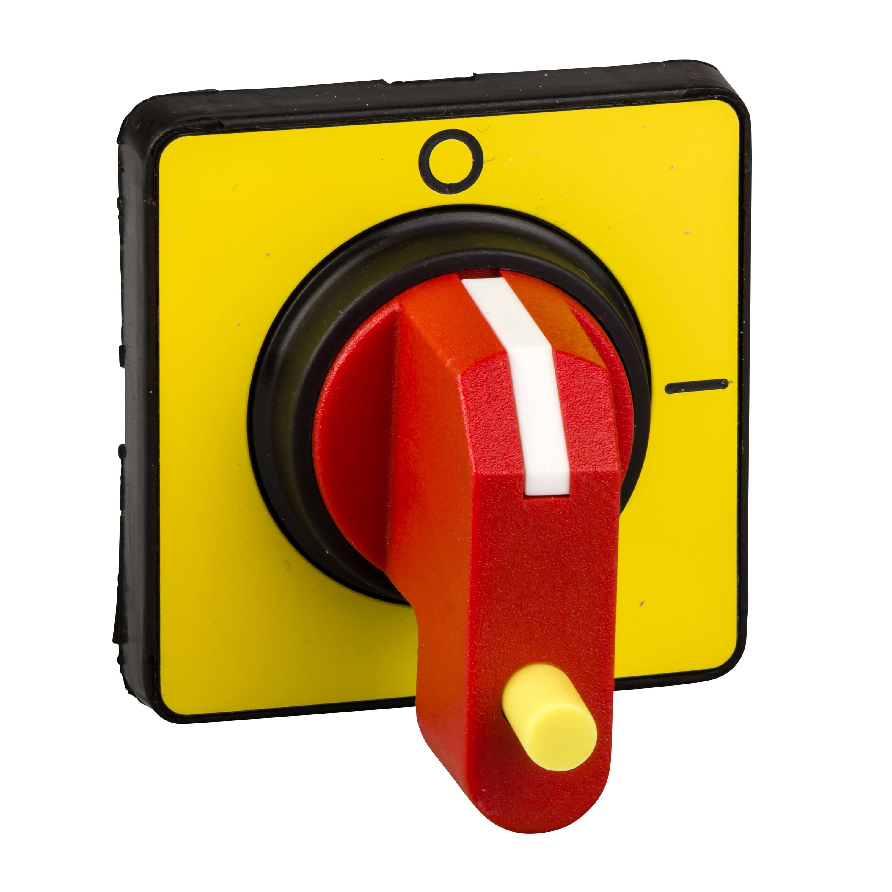 Schneider Electric - TeSys KCC - commande rotative frontale - pour VN-12,VN-20,V02..V2- poignée rouge