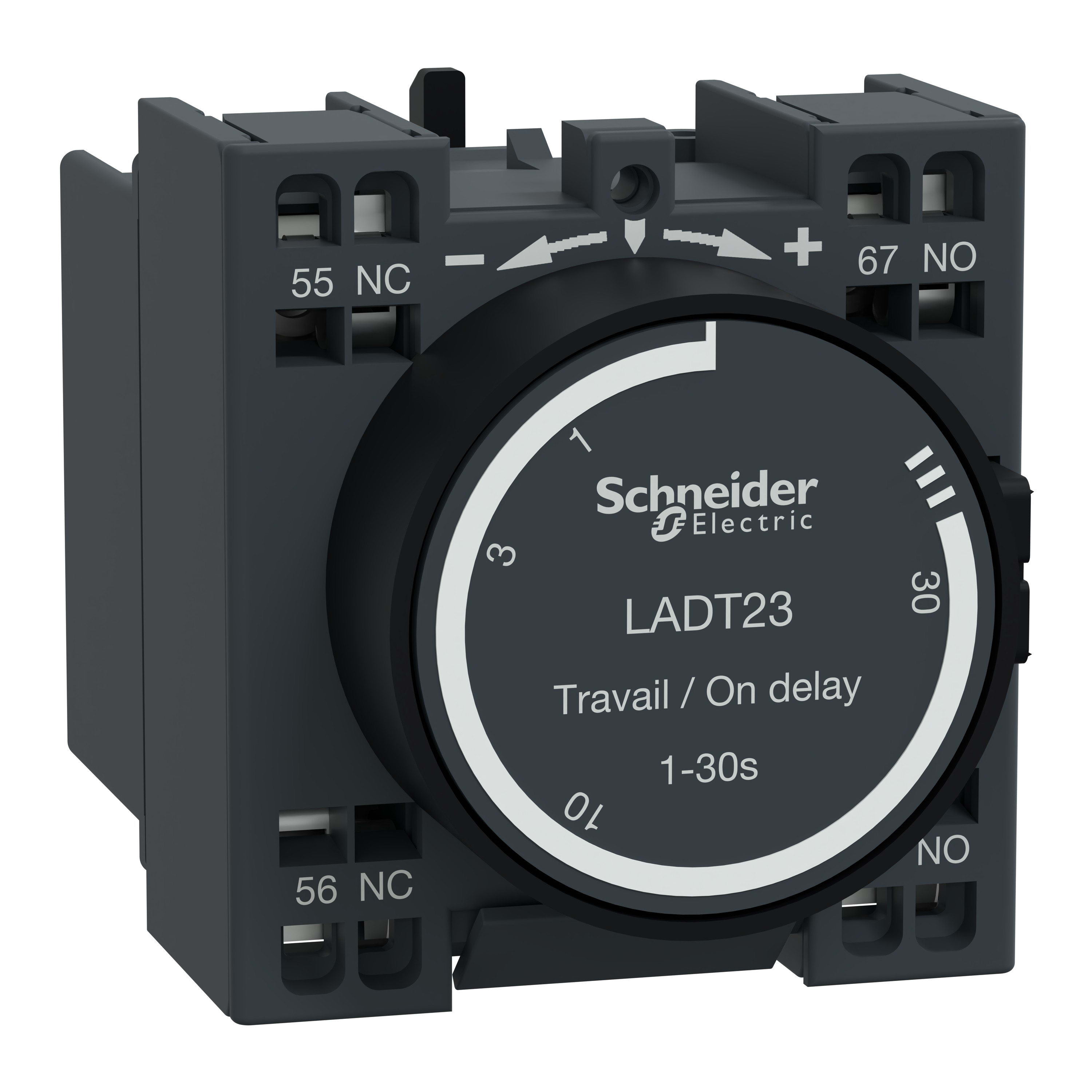 Schneider Electric - TeSys D - bloc de contacts auxiliaires - 1F+1O - bornes à ressort