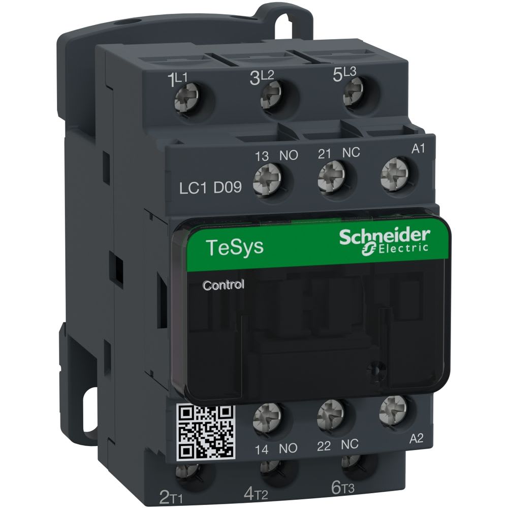 Schneider Electric - TeSys LC1D - contacteur - 3P - AC-3 440V - 9A - bobine 208Vca