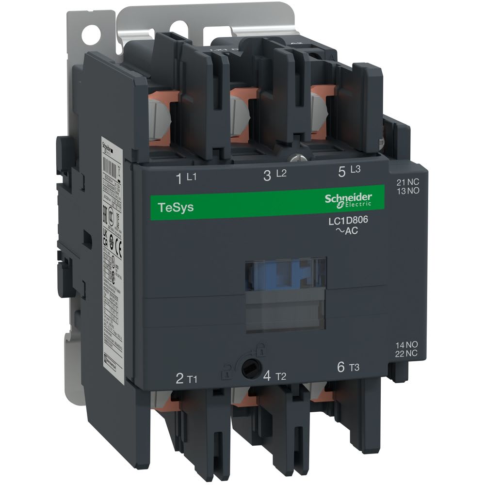 Schneider Electric - TeSys LC1D - contacteur - 3P - AC-3 440V - 80A - bobine 24Vca