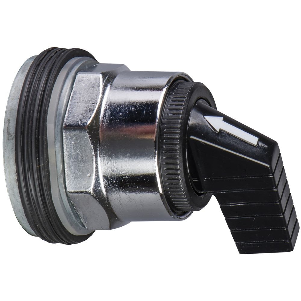 Schneider Electric - bouton tournant noir diam 30 à crosse 3 positions 2OF