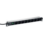 Schneider Electric - Actassi - panneau 19P alimentation 230V - 8 Prises cour. std Fr. - interrupteur