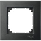 Schneider Electric - Plaque finition simple M-Plan, anthracite