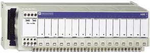 Schneider Electric - Telefast ABE7 - embase - relais de sortie statique soudé - 16 entrées - 48Vca
