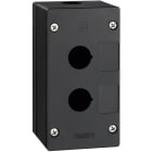 Schneider Electric - Harmony - boite à boutons vide XALG - XB5 Ø 22mm - 2 trous - plastique - noir