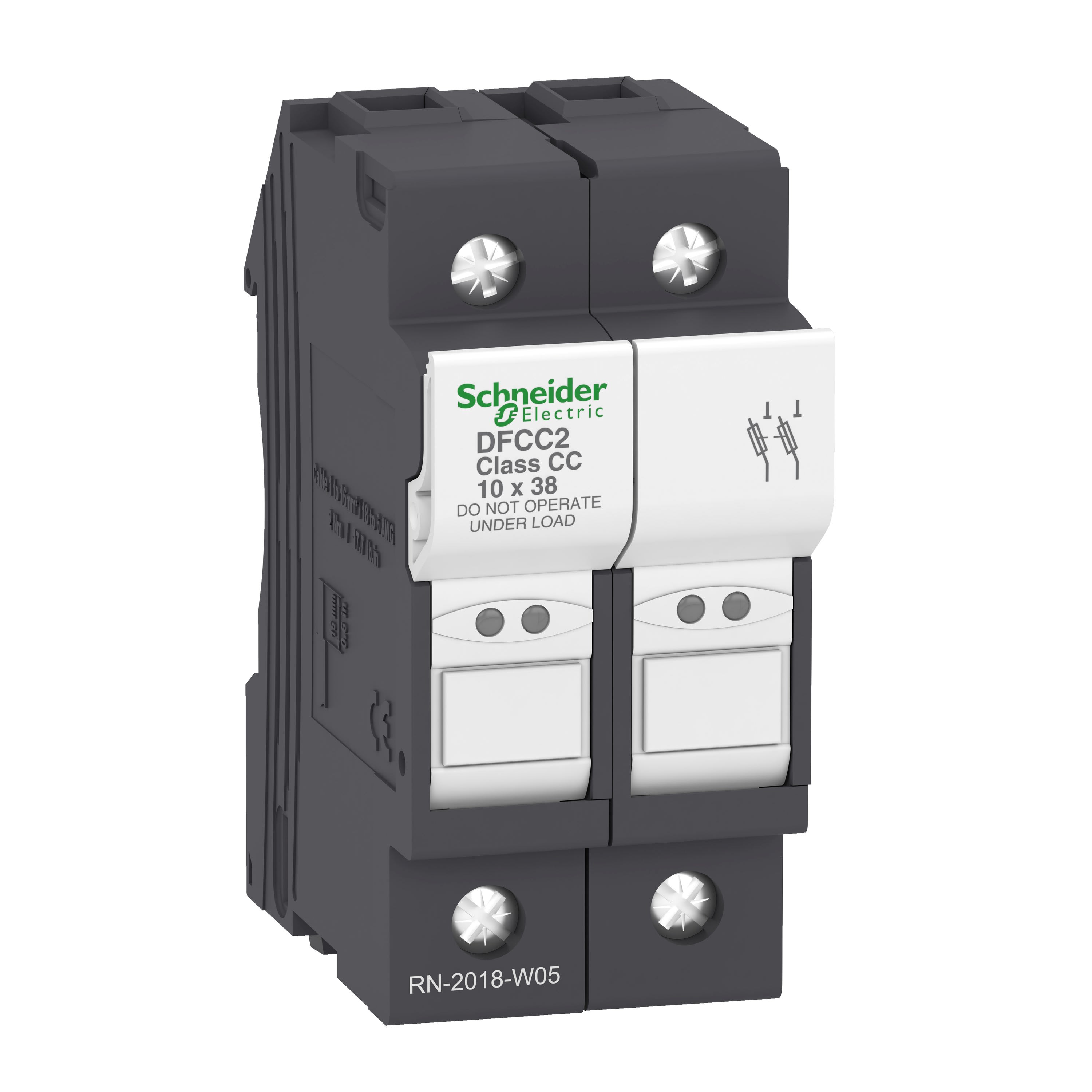 Schneider Electric - PORTE-FUS 2P 30A POUR FUSIBLE CLASS CC