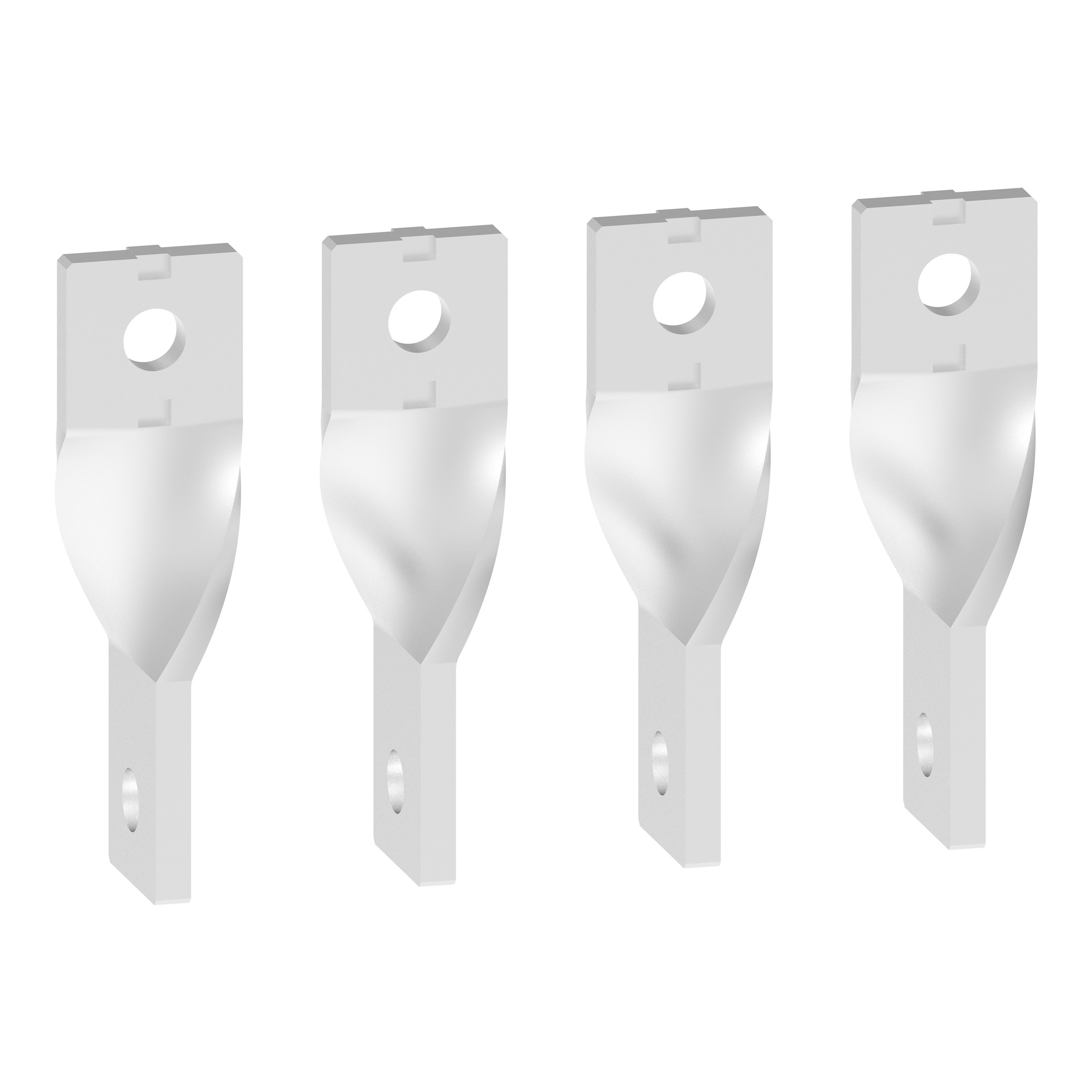 Schneider Electric - Bornes d'extension Edgwise pour TeSys G265-500 4 pôles