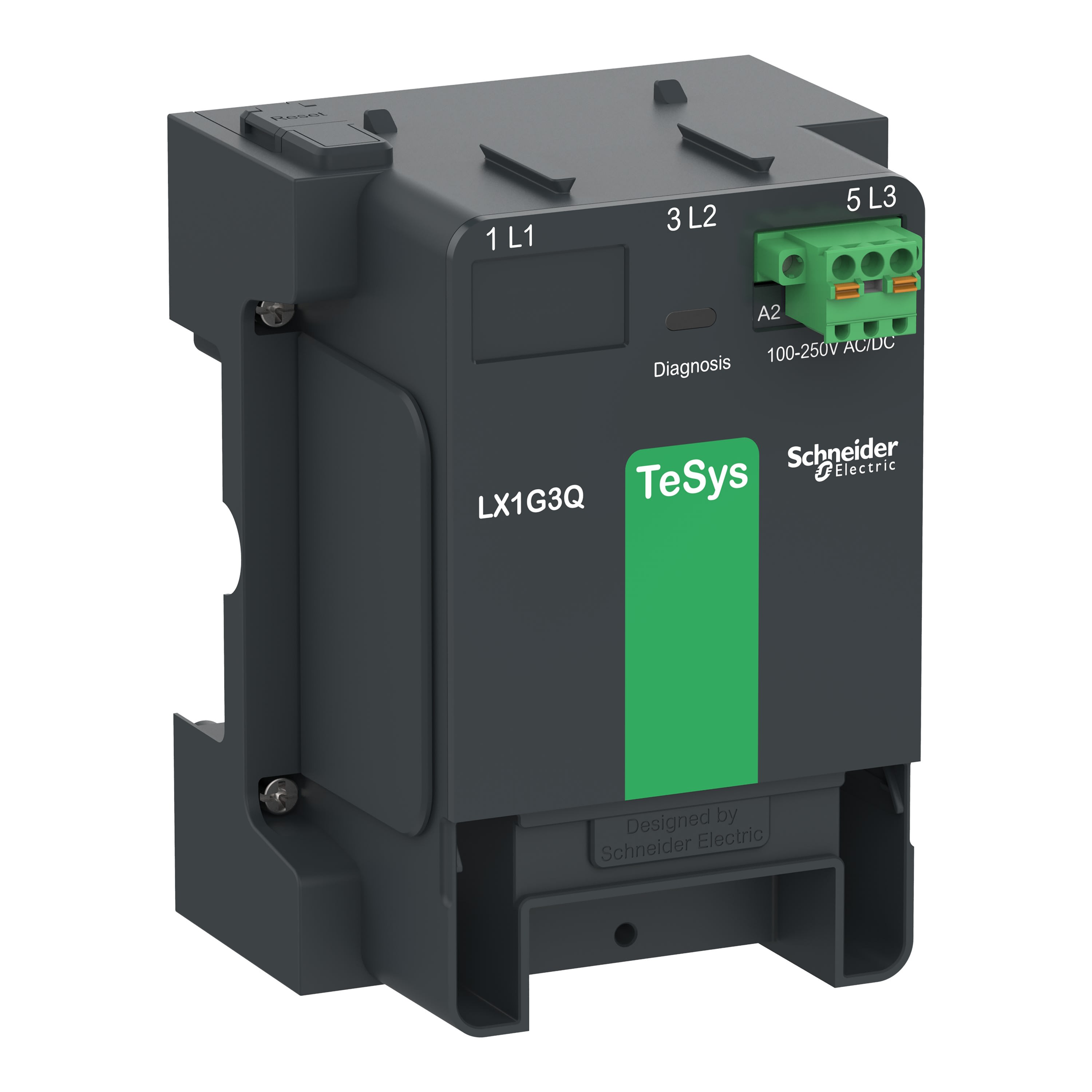 Schneider Electric - Module de contrôle 100-250V AC/DC pour 3 pôles TeSys G115/225 Standard