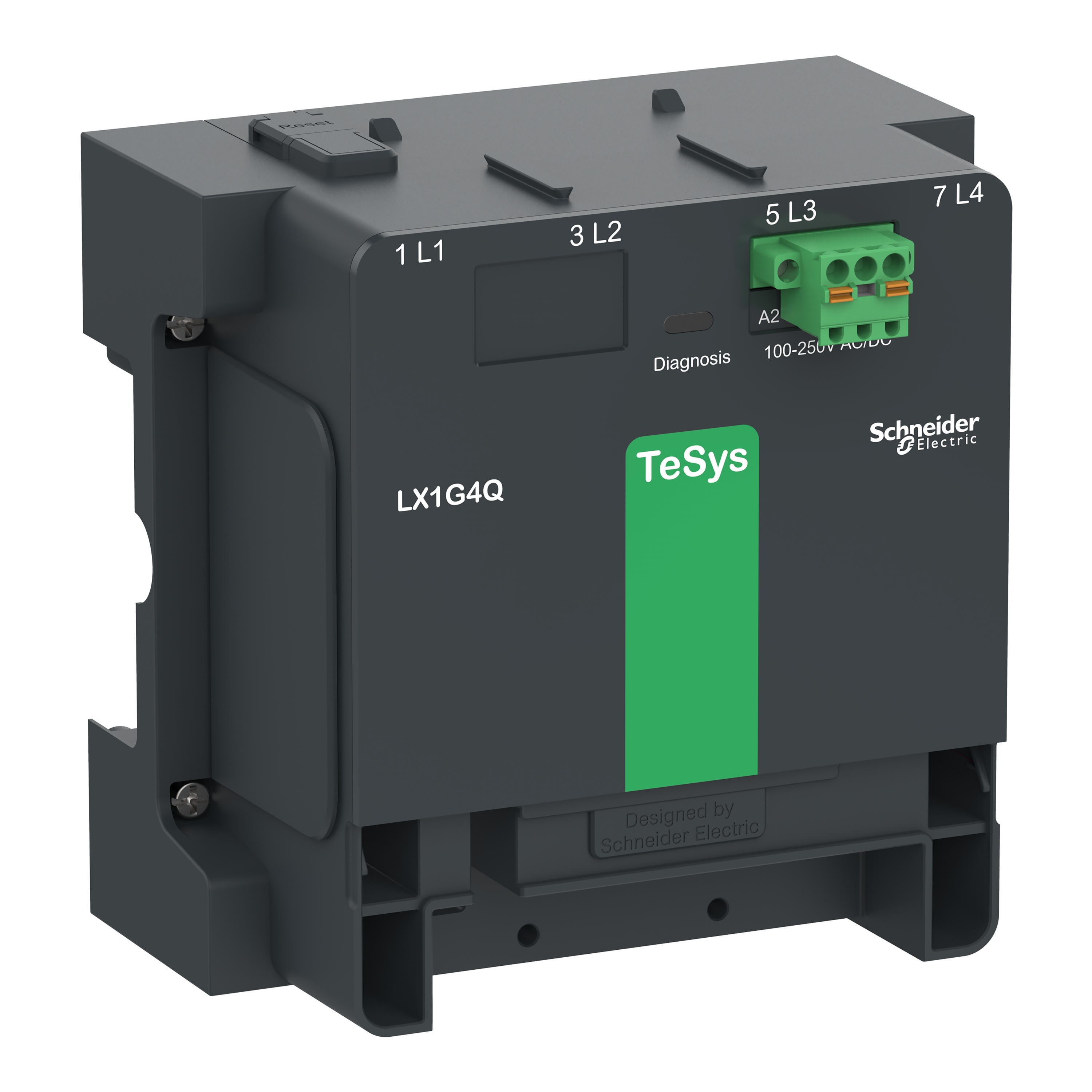 Schneider Electric - Module de contrôle 100-250V AC/DC pour 4 pôles TeSys G115/225 Standard