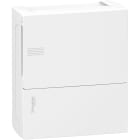 Schneider Electric - Pragma - mini coffret en saillie - 1x8 mod. - portillon opaq blanc - born. Terre