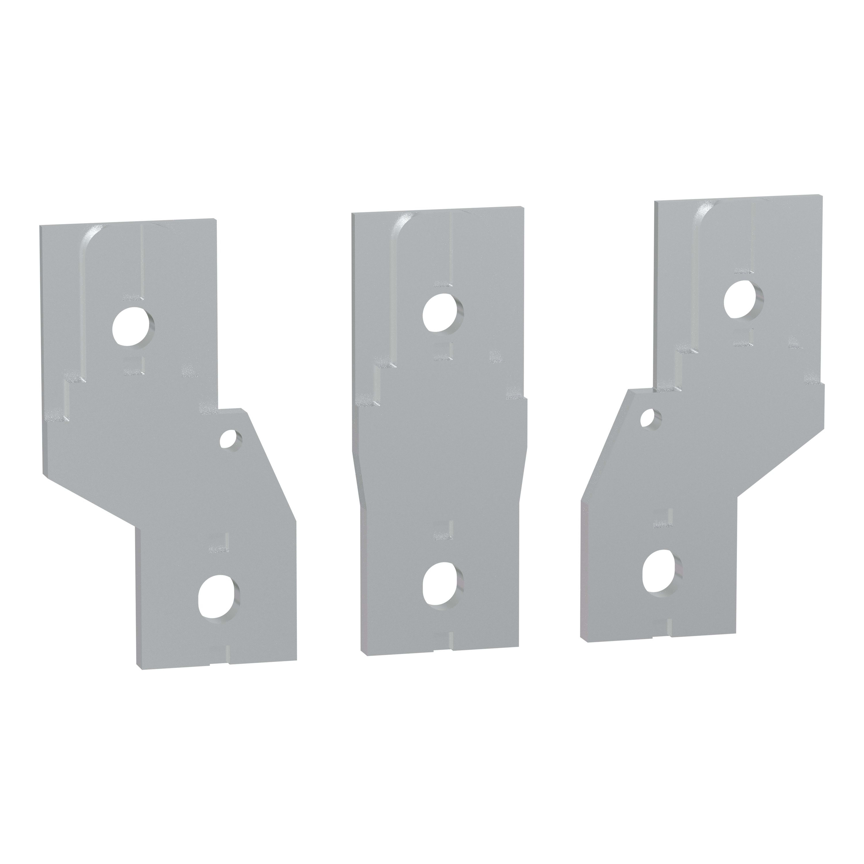 Schneider Electric - Adaptateur connexion borne à cage contacteur G630-800 - 3 pôles - TeSys Giga