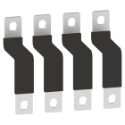 Schneider Electric - barre de raccordement flexible pour connexion LC1G et NS 4P G115-225