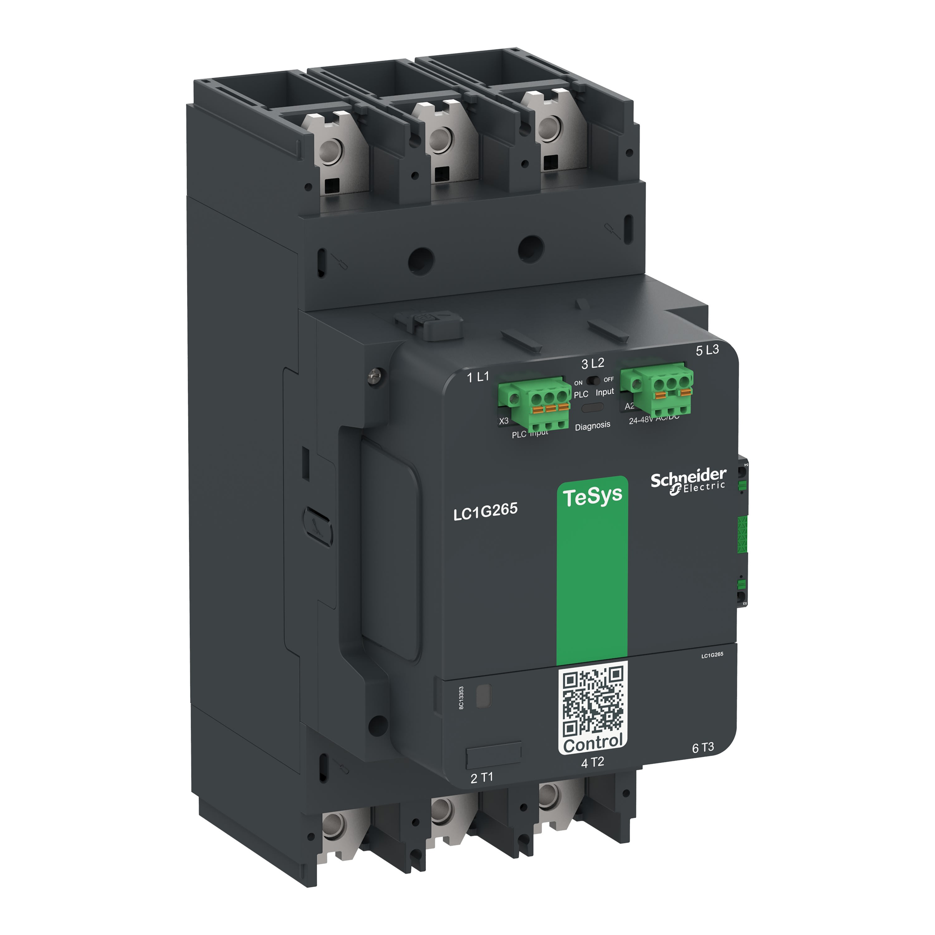 Schneider Electric - Contacteur TeSysG400 3P Advanced 24-48V ACDC