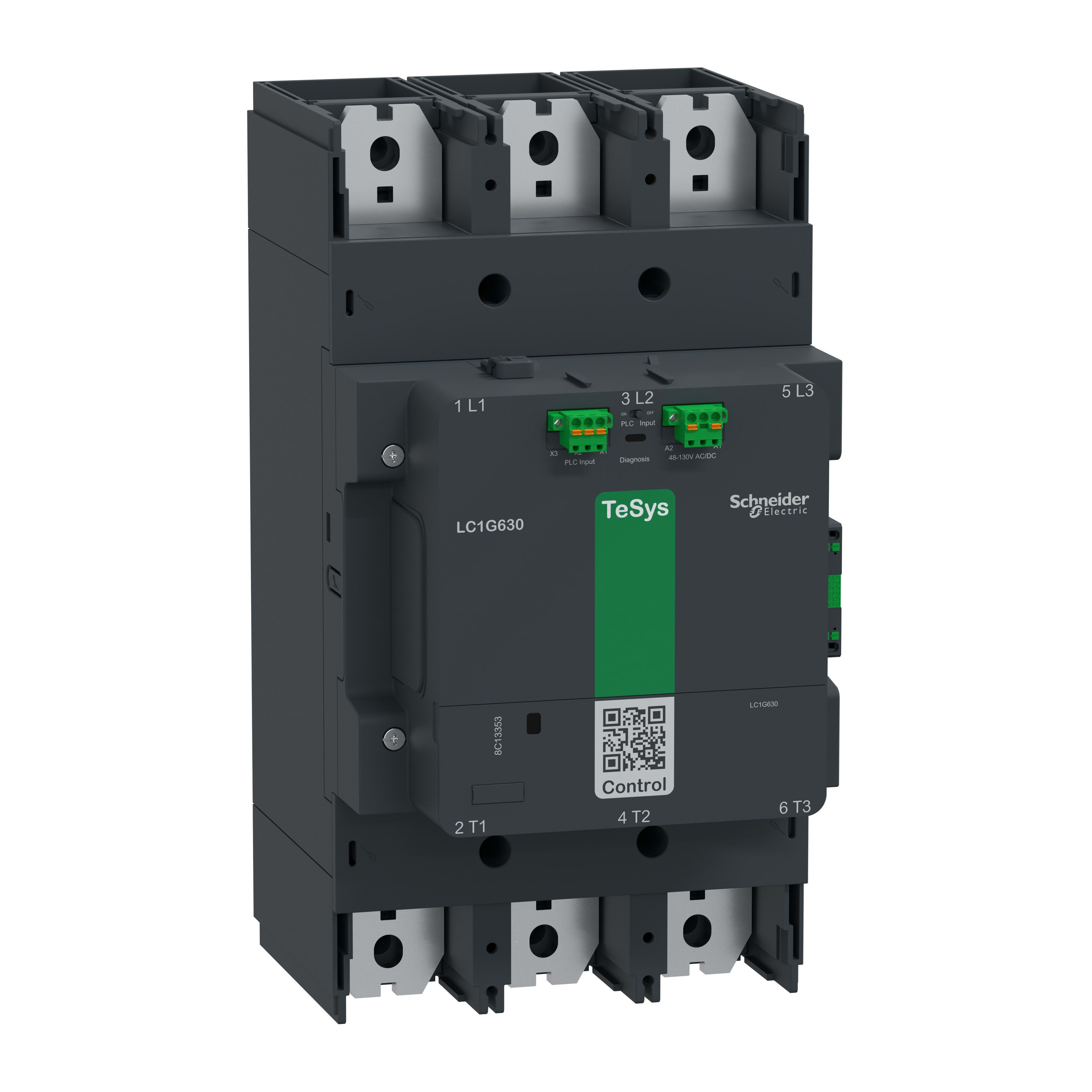 Schneider Electric - Contacteur TeSysG800 3P Advanced 200-500V ACDC
