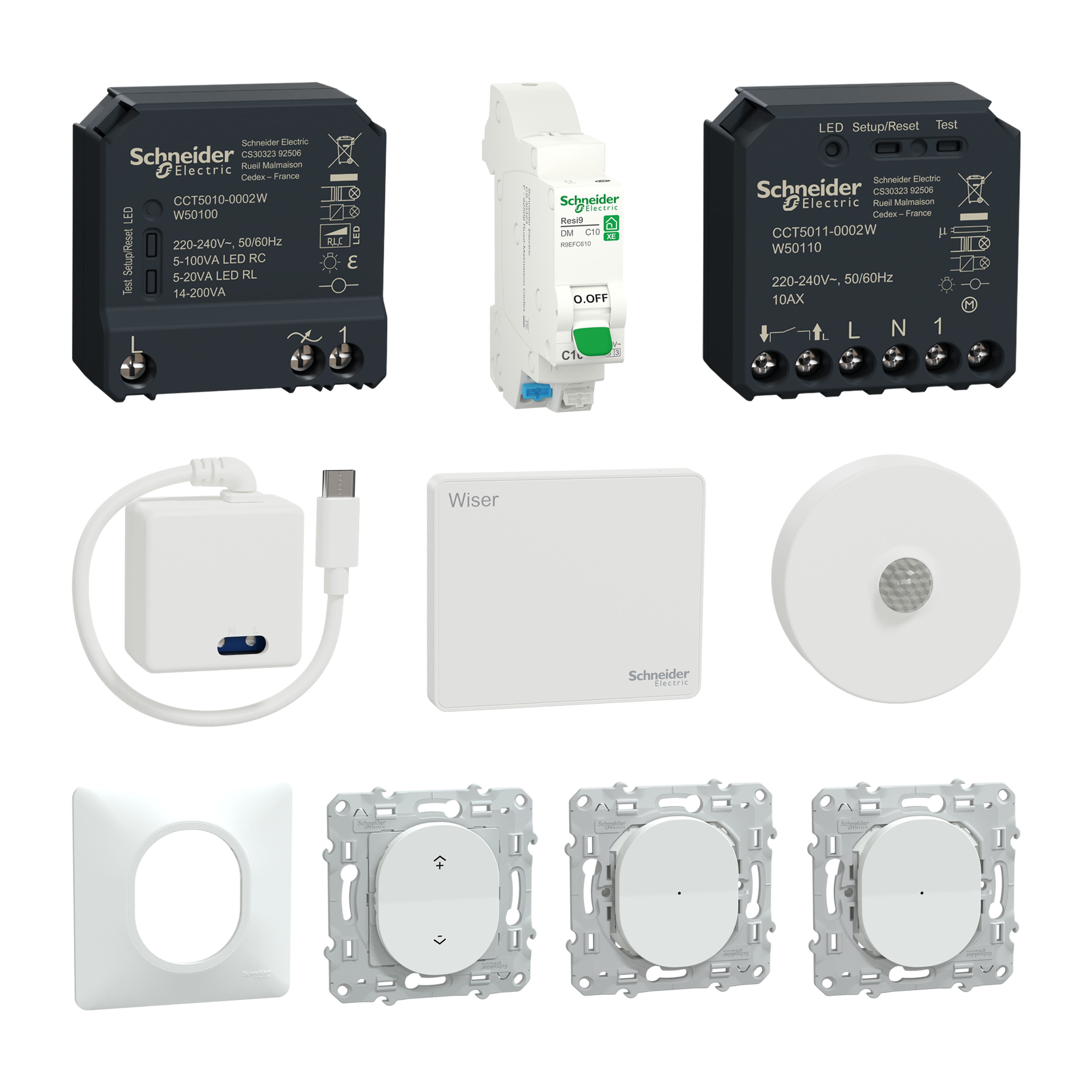 Schneider Electric - Enseignement - Pack résidentiel - Eclairage connecté - Wiser