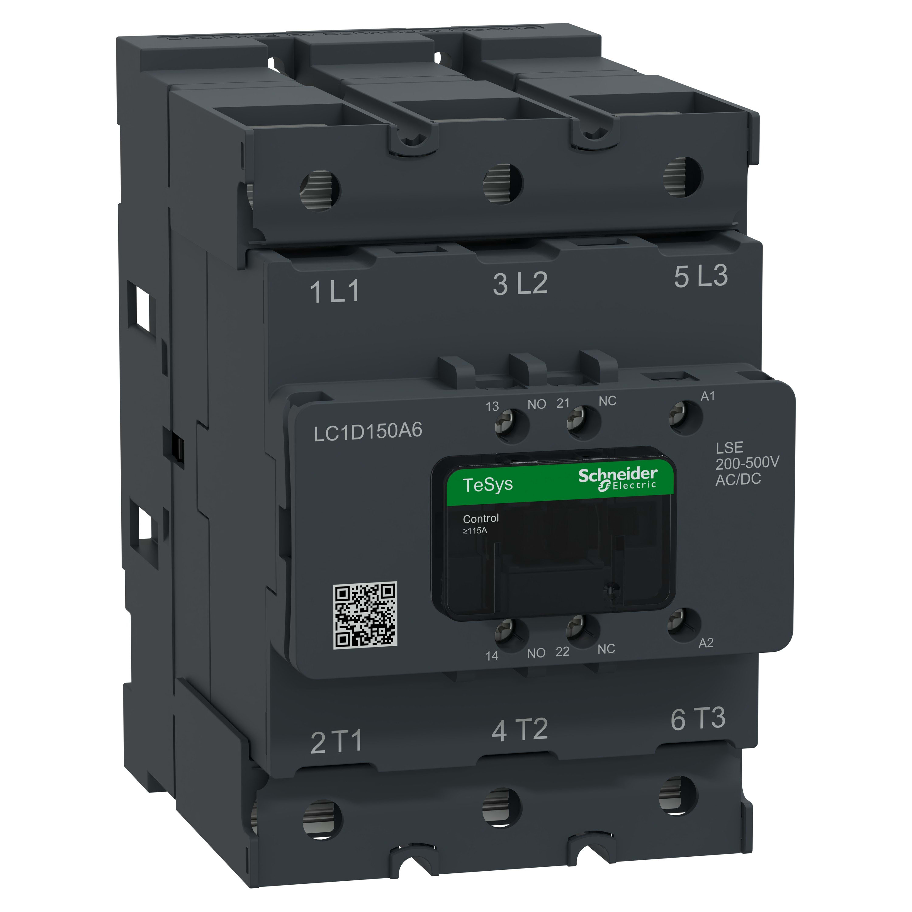 Schneider Electric - TeSys Deca Advanced - CTR Deca 150A 3P 200-500V ACDC