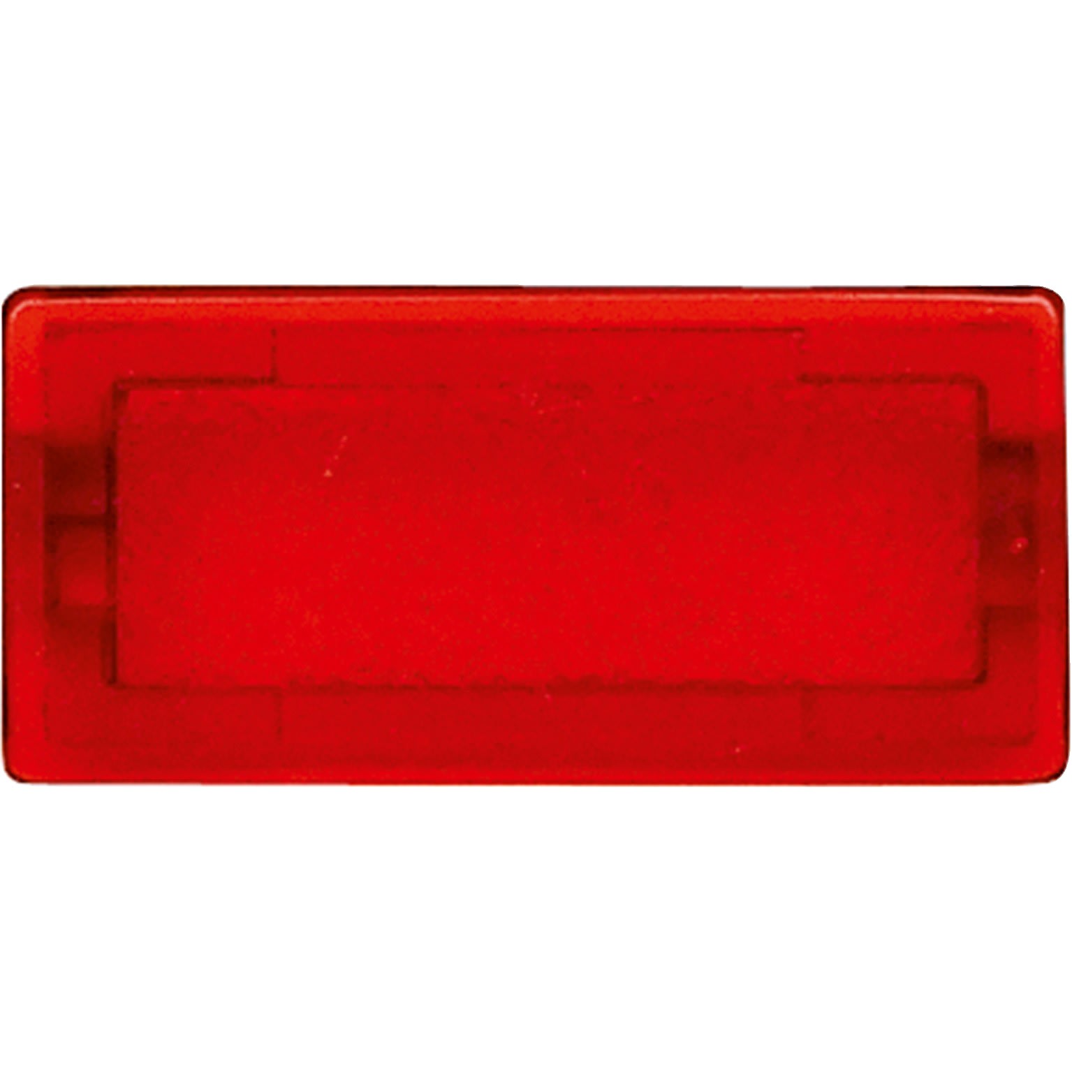 Schneider Electric - D-Life - symbole de rechange hublot d'enjoliveur - rouge sans picto