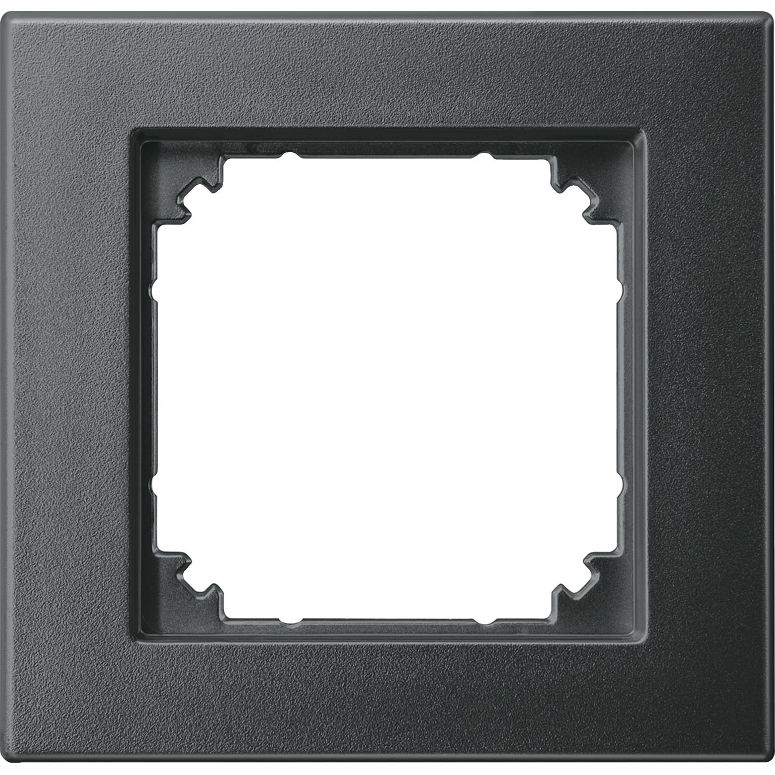 Schneider Electric - System M - M Plan - Plaque de finition - 1 poste - anthracite