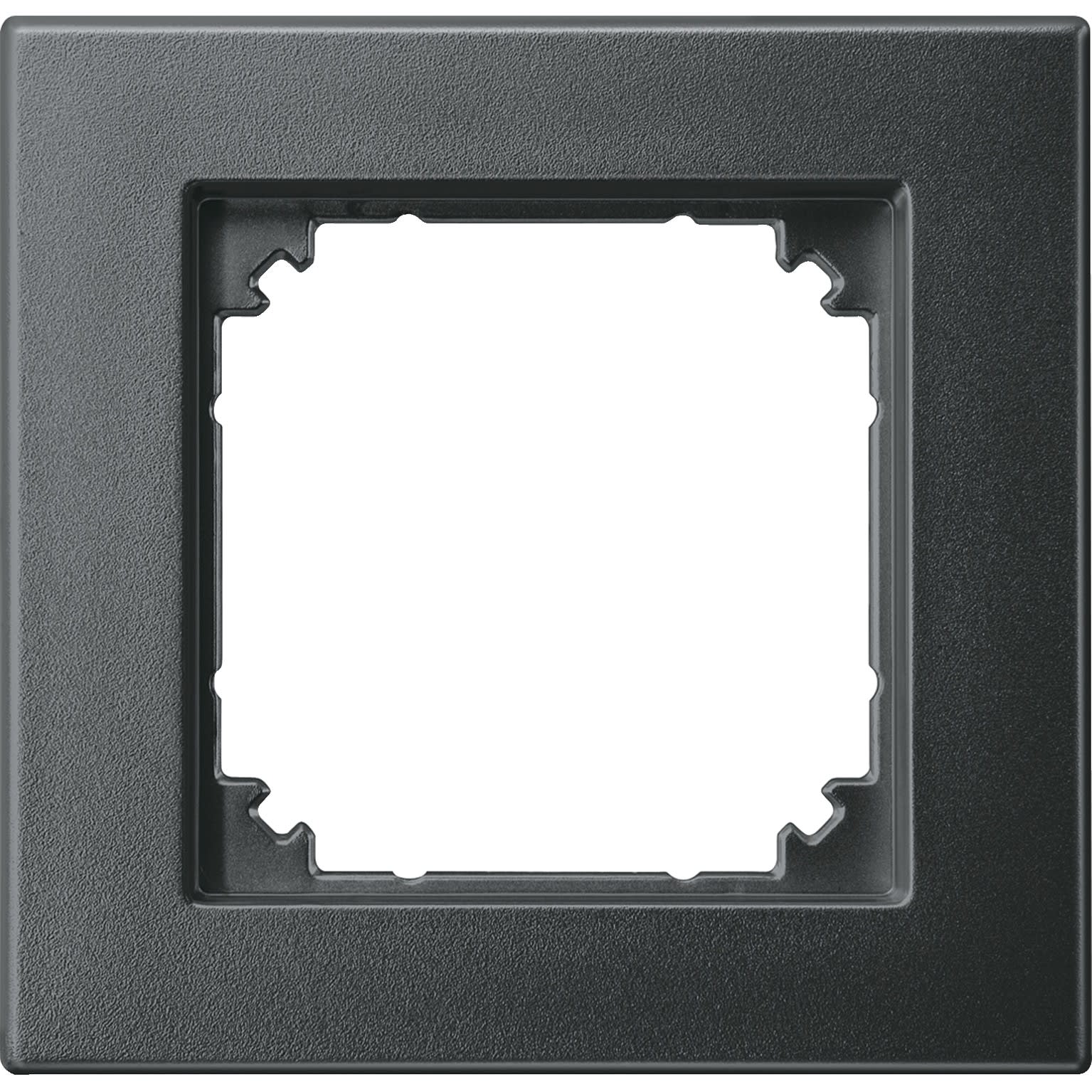 Schneider Electric - System M - M Plan - Plaque de finition - 1 poste - anthracite