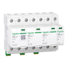 Schneider Electric - Acti9 IPRD1 F25r - Parafoudre autoprotégé - Type 1+2 - 3P+N - Imp=25kA/Icc=100kA