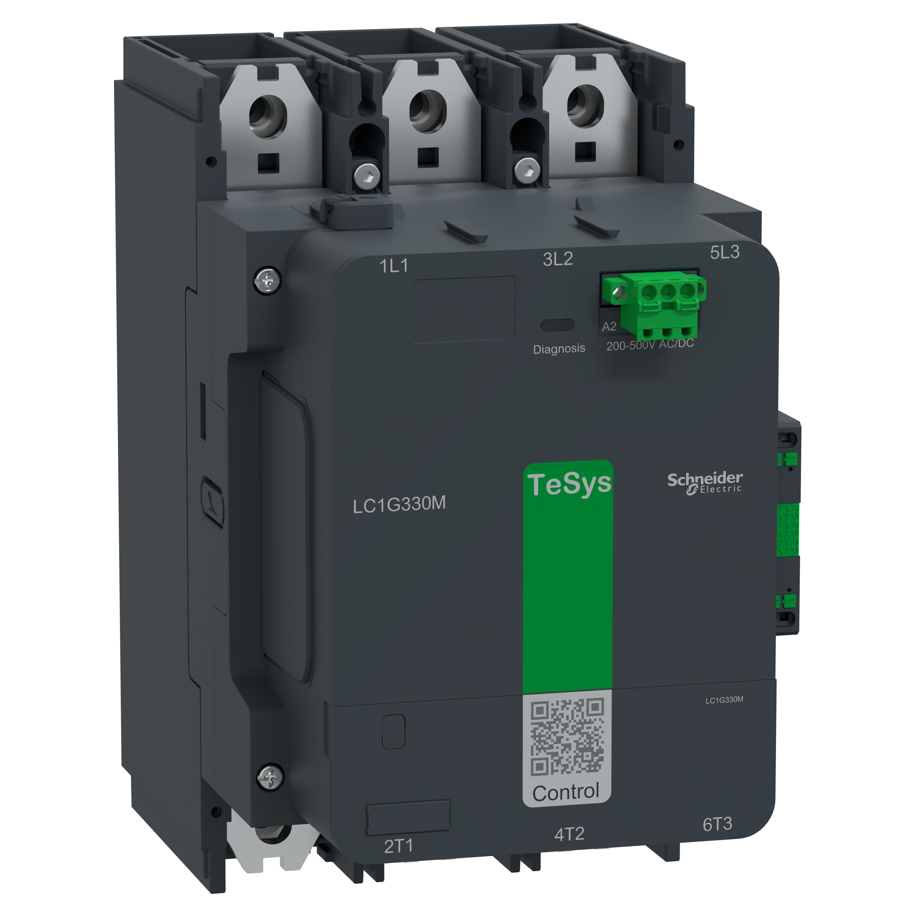 Schneider Electric - TeSys Giga, 3P(3NO), 335A, bobine AC/DC 200V?500V, Com ModBus, standard