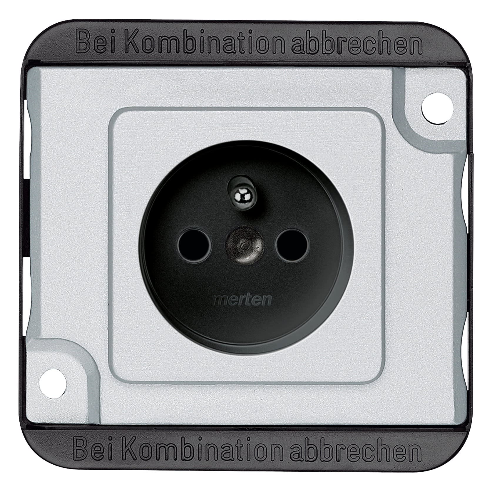 Schneider Electric - Antivandale - Prise - 2P+T - NF - connexion rapide