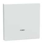 Schneider Electric - D-Life - enjoliveur pour commande simple avec voyant - blanc lotus