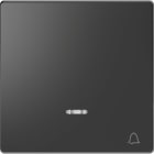 Schneider Electric - D-Life - enjoliveur pour commande simple voyant et picto carillon - anthracite