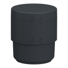 Schneider Electric - Harmony XVB7 - Bloc alim+ couvercle gris - 24 CA/CC - adaptateur CA vers CC