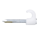 Schneider Electric - Reconditionné - Mureva Fix Clip à clou conduit Ø18-22mm - clou Ø2,5-L45mm - gris