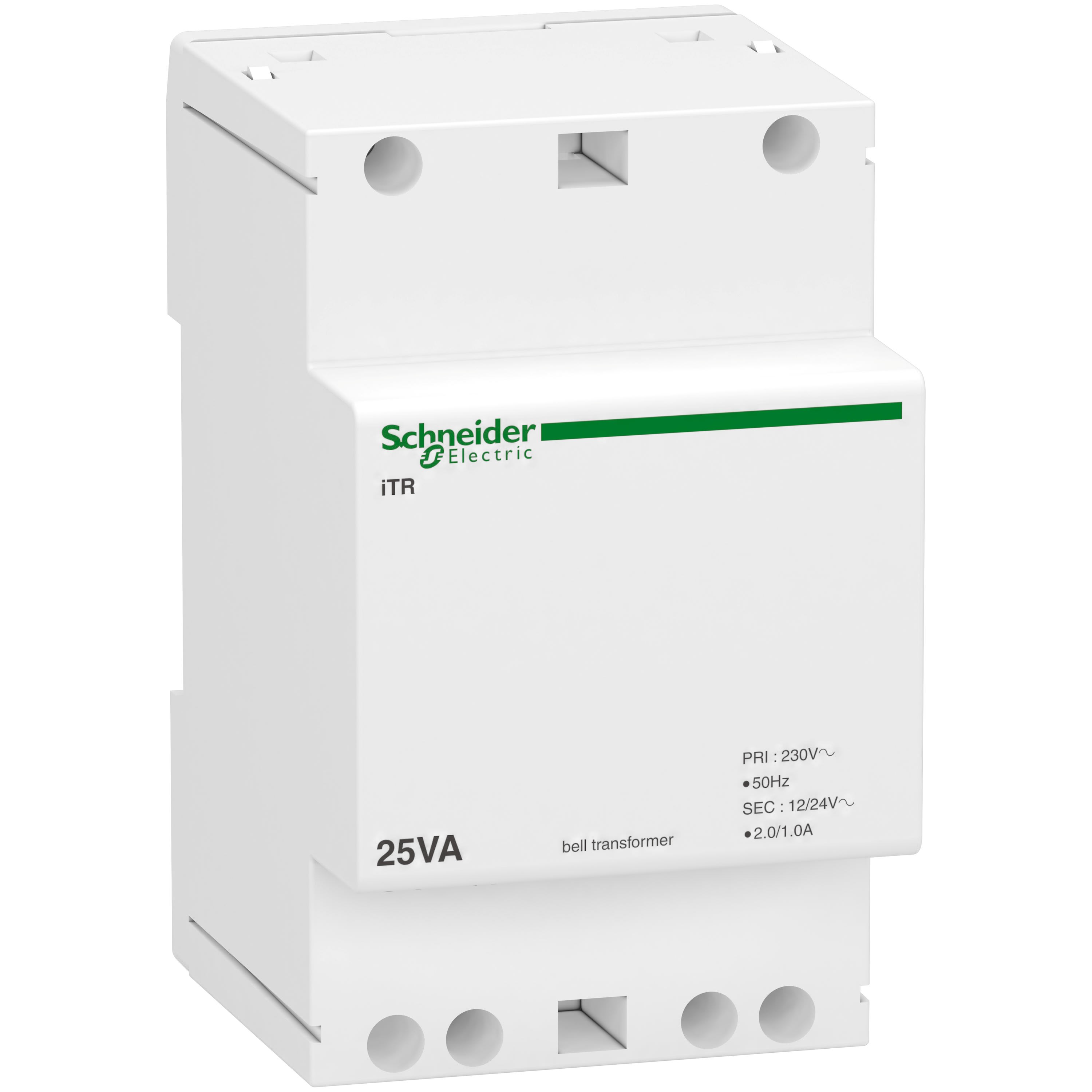 Schneider Electric - Reconditionné - Acti9 iTR transfo de sonnerie et ronfleur 25VA - 230Vca/12-24Vca