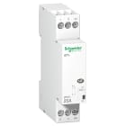 Schneider Electric - Reconditionné -Acti9 iCT+ Contact. silencieux 1P+N 20A 230Vca avec 1intercalaire