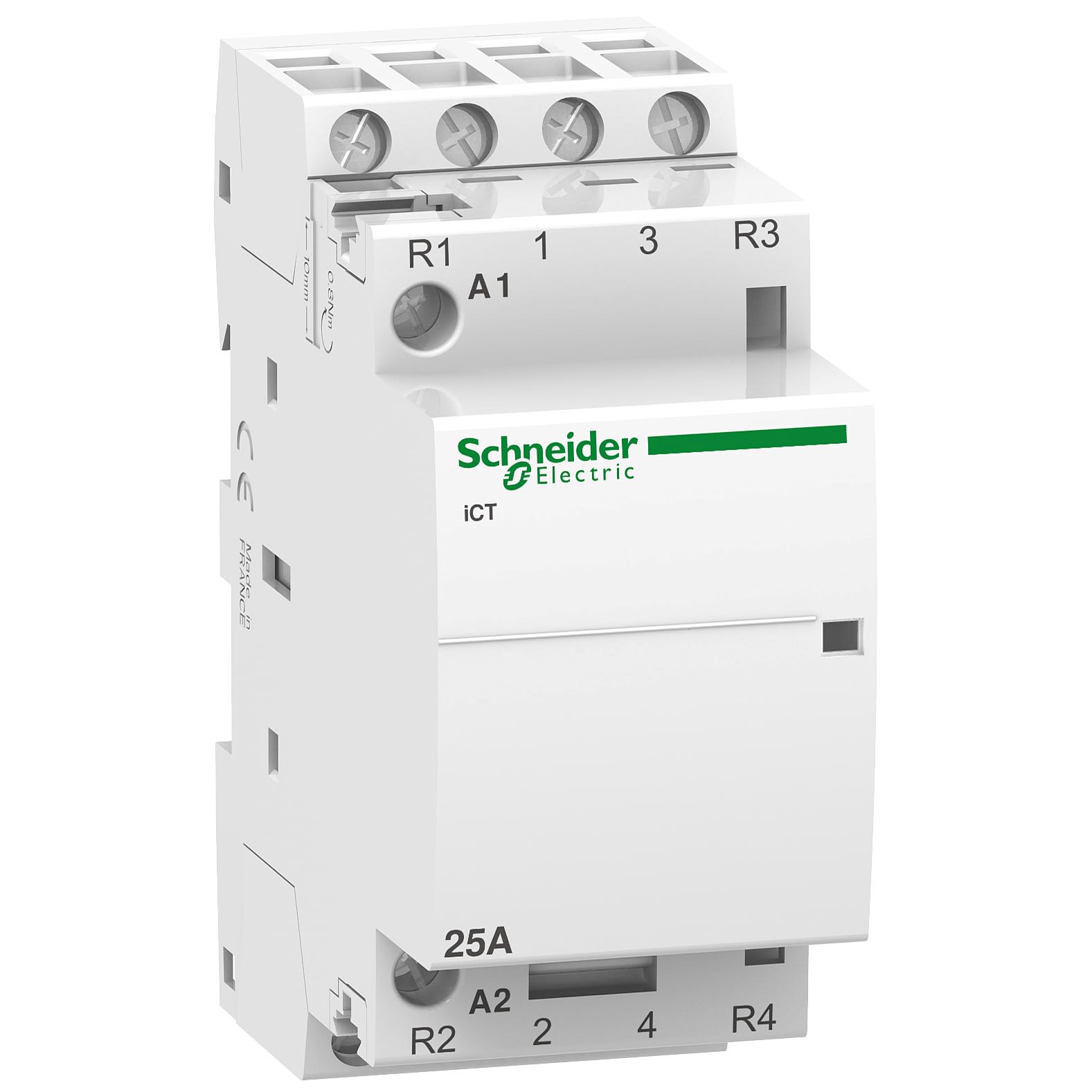 Schneider Electric - Reconditionné - Acti9 iCT - Contacteur - 4P - 25A - 2NO+2NF - 230/240V 50Hz
