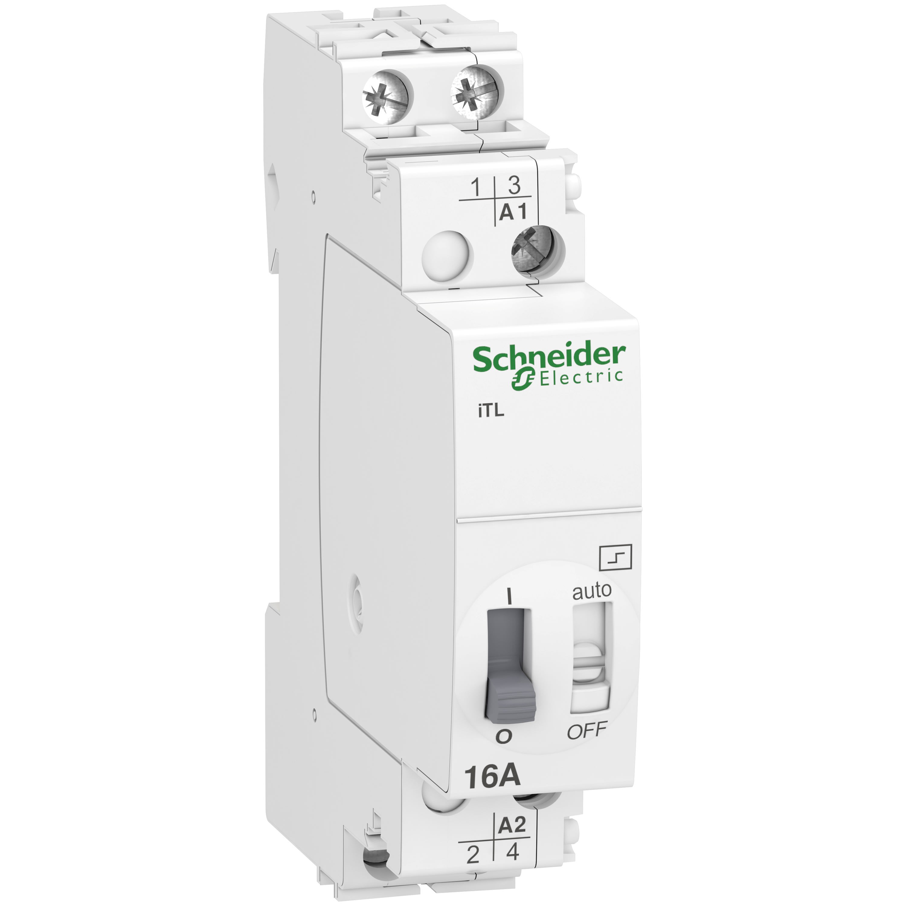 Schneider Electric - Reconditionné - Acti9, iTL télérupteur 16A 2NO 230...240VCA 110VCC 50-60Hz