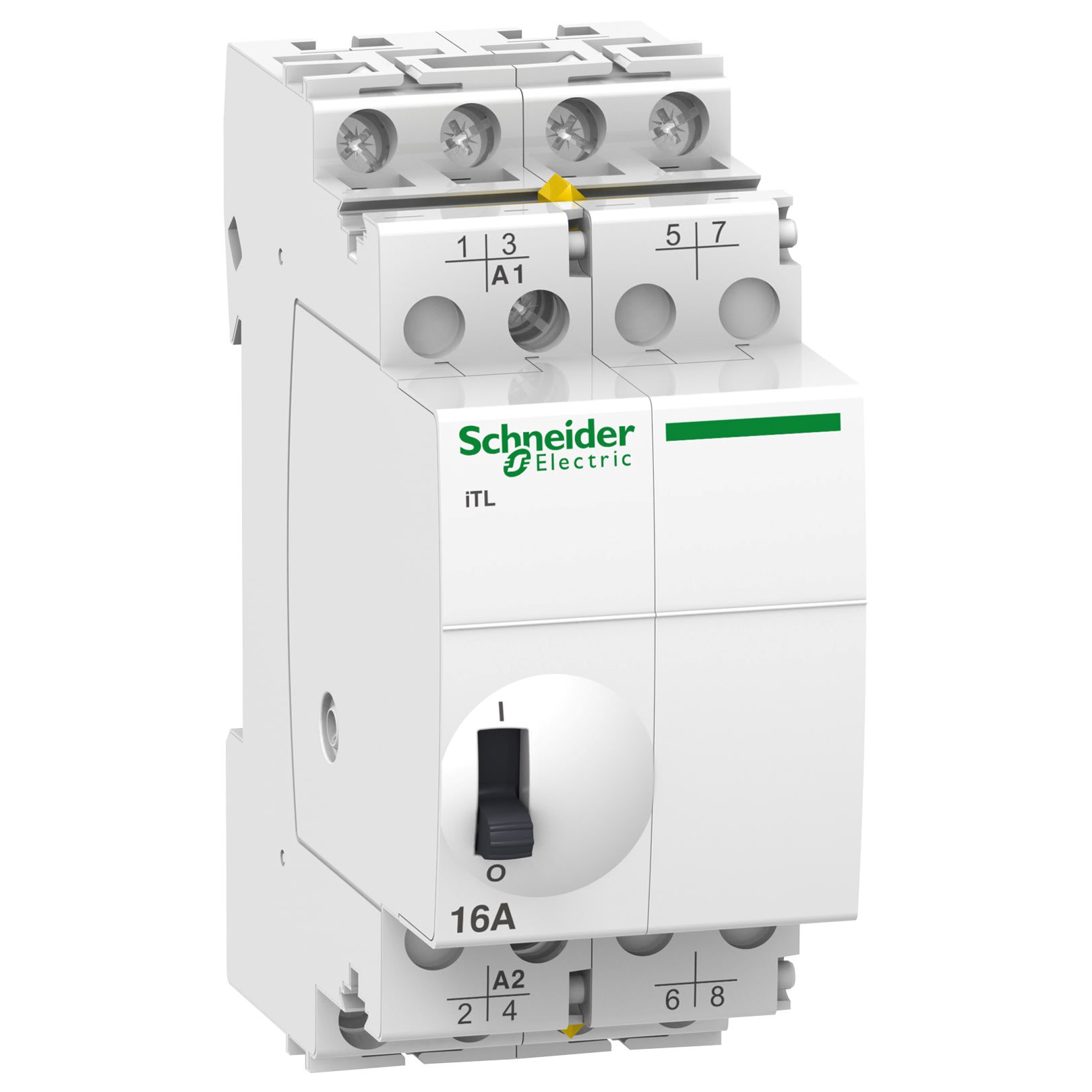 Schneider Electric - Reconditionné - Acti9, iTL télérupteur 16A 4NO 230...240VCA 110VCC 50-60Hz