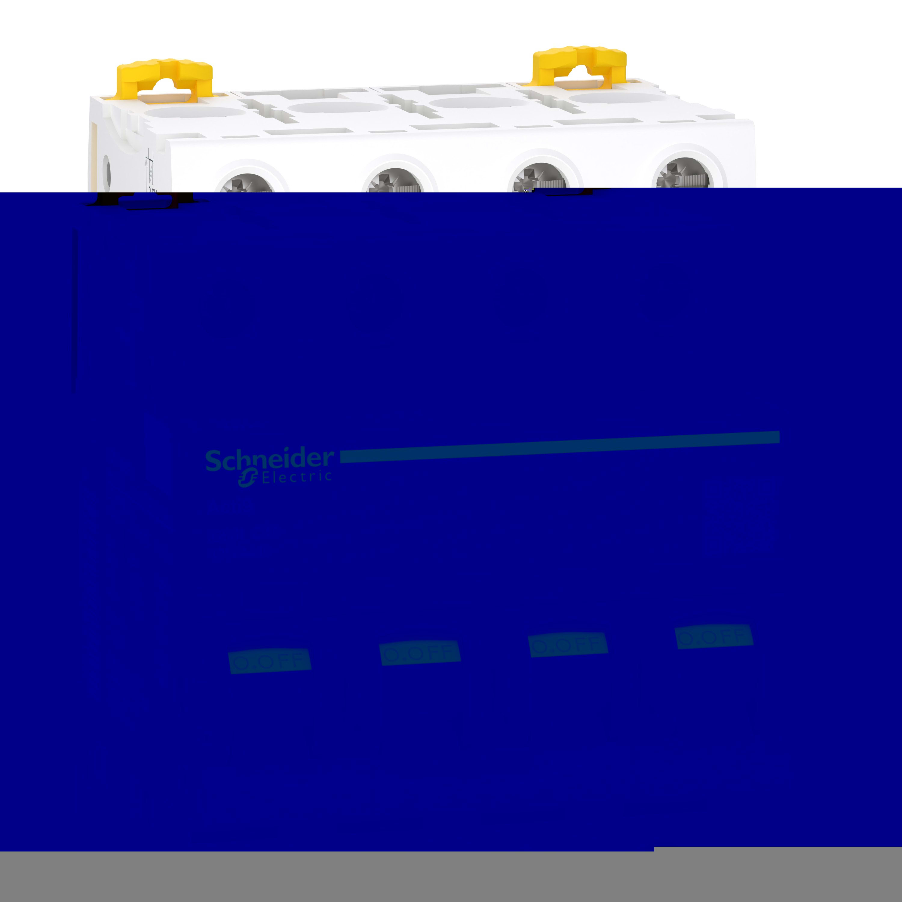 Schneider Electric - Reconditionné - Acti9 iC60L - Disj. -4P - 40A - Courbe C - 400Vac - 15000A/20kA