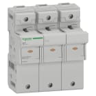 Schneider Electric - Reconditionné - ACTI9 SBI - porte-fusible - 3P - 125A - pour fusible 22x58mm
