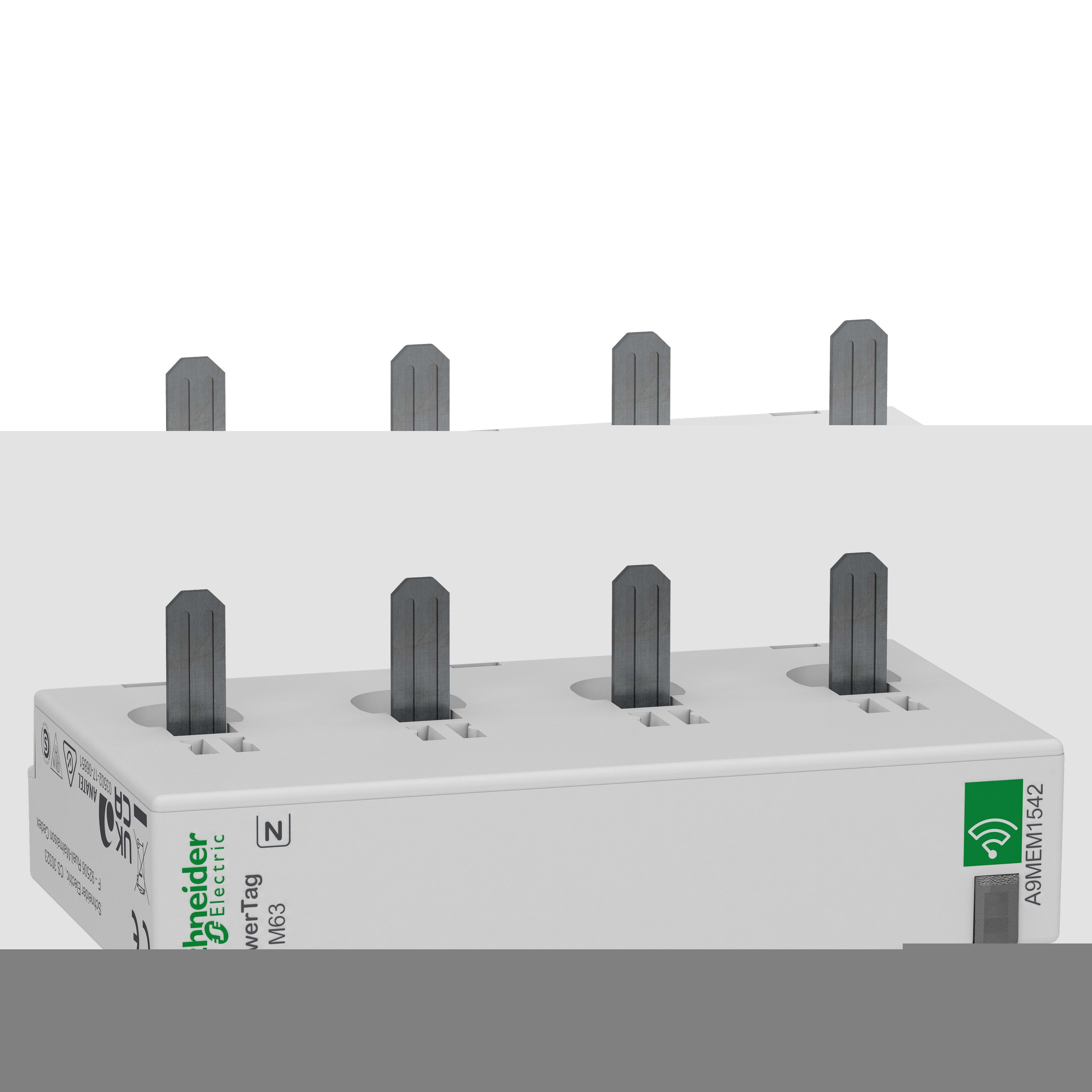 Schneider Electric - Reconditionné - PowerTag - Capt mesure radiofréqu - iC60 iID DT60 -3P+N-63A-aval