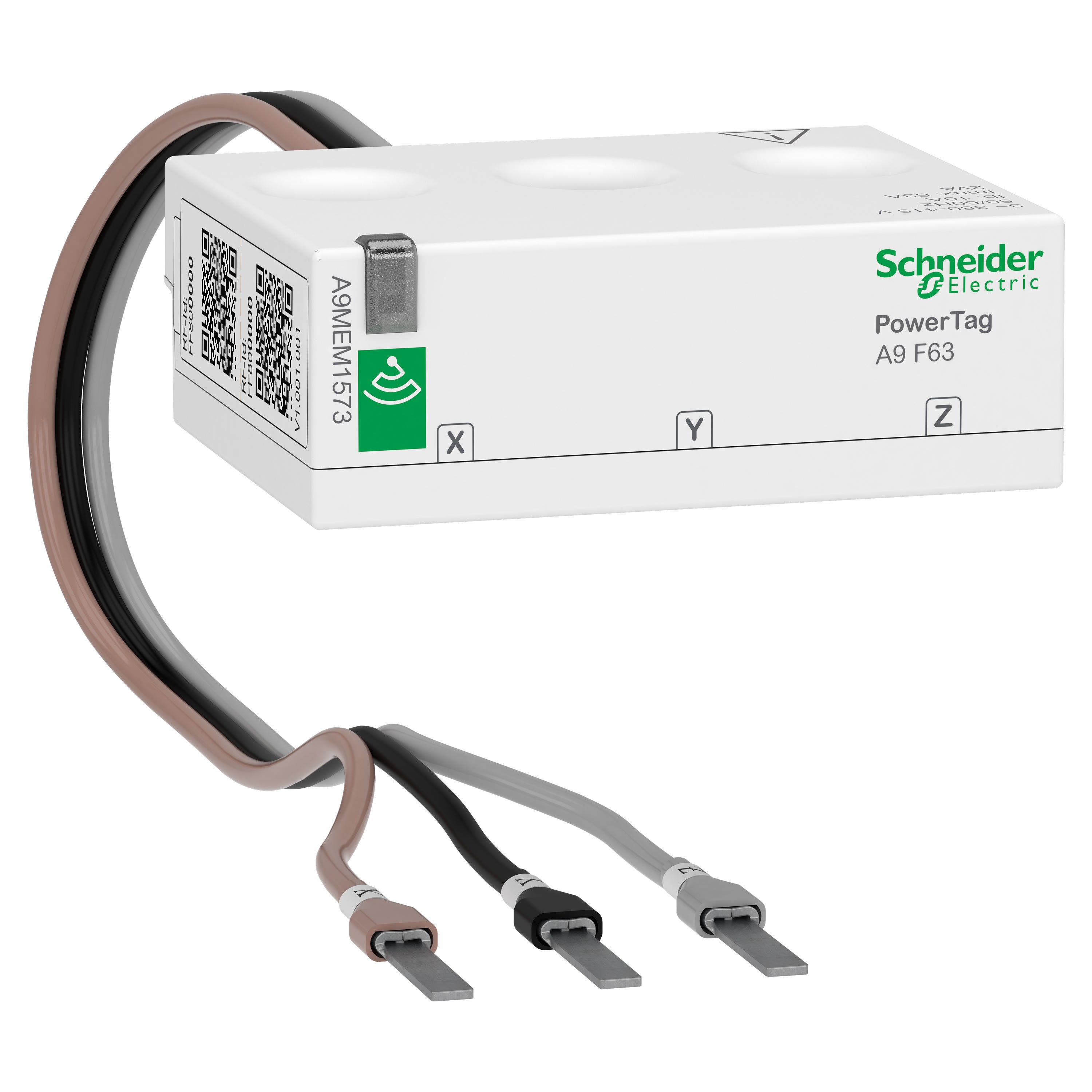Schneider Electric - Reconditionné - PowerTag - Capteur de mesure radiofréquence - 3P - 63A - am/av