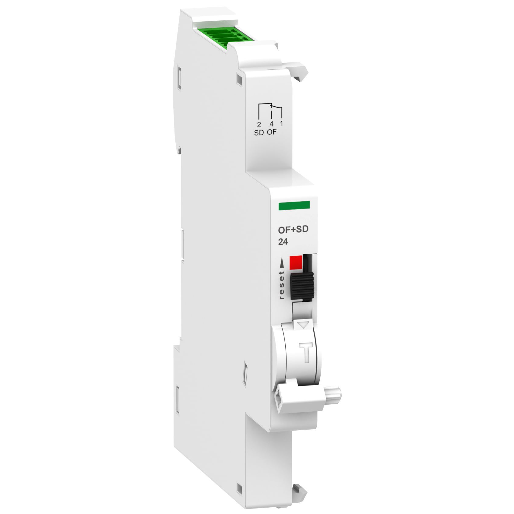 Schneider Electric - Reconditionné - C120 DT40 C60 - contact auxiliaire OF+SD24 - interface SmartLink