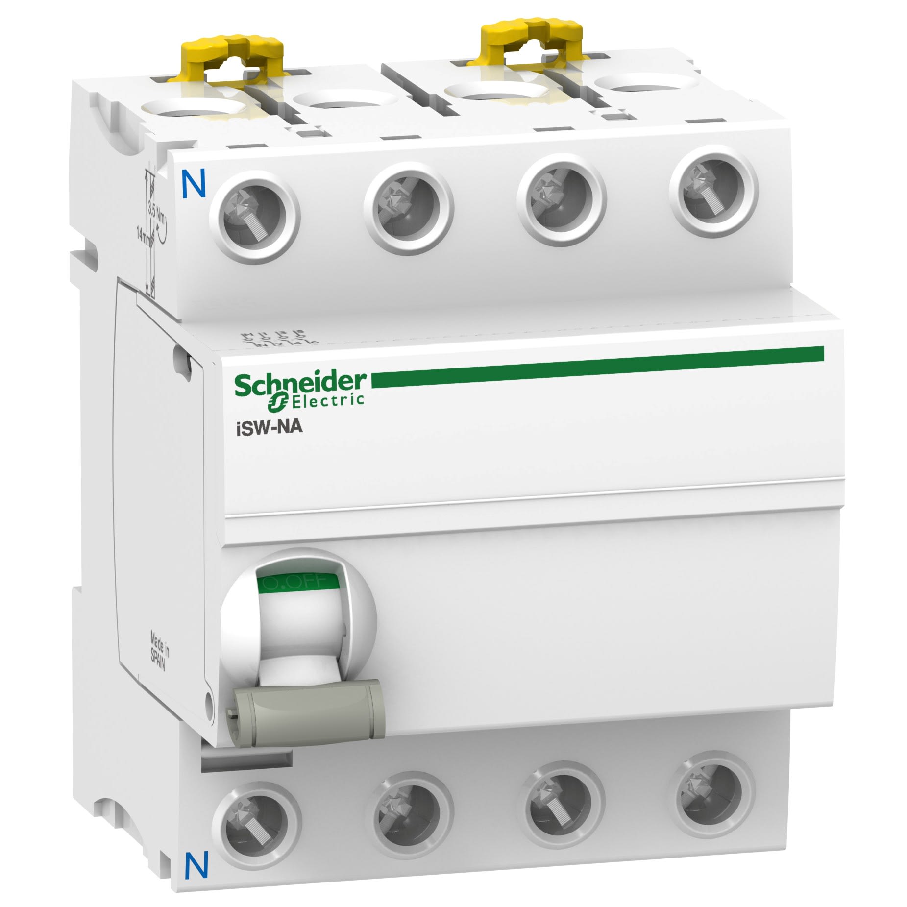Schneider Electric - Reconditionné - Acti9 iSW NA - interrupteur-sectionneur - 3P+N - 100A 415VCA
