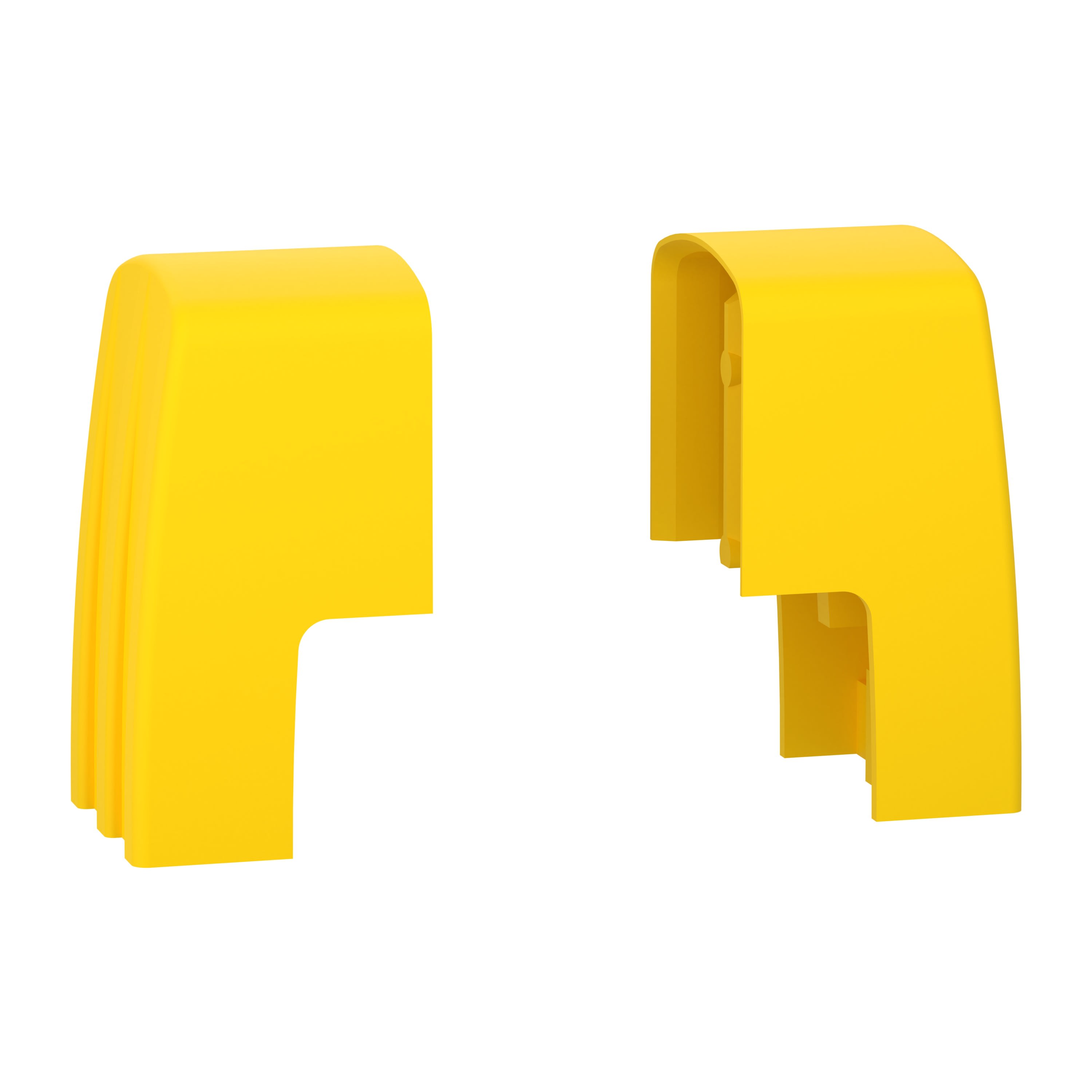 Schneider Electric - Reconditionné - Linergy - flasques latérales pour peigne 2P - lot de 10