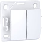 Schneider Electric - Reconditionné - Alréa, Double va-et-vient, blanc polaire