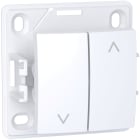 Schneider Electric - Reconditionné - Alréa, Interrupteur volets roulants, blanc polaire
