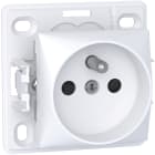Schneider Electric - Reconditionné - Alréa - prise de courant 2P+T - connexion à vis - blanc polaire